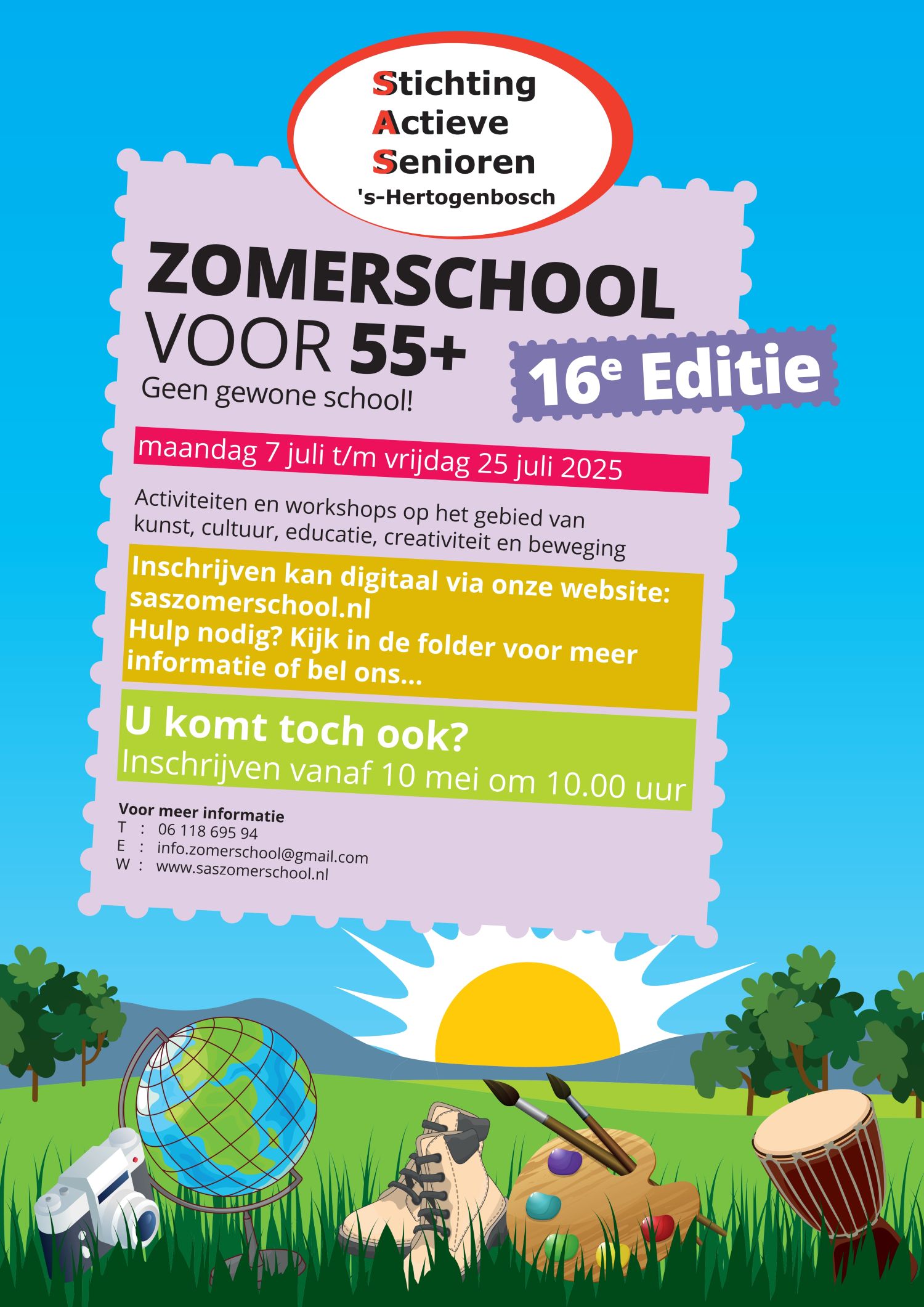 Poster Zomerschool 2025